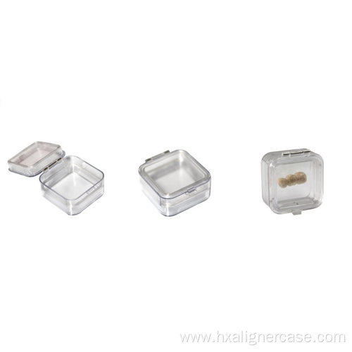 Dental Plastic Membrane Teeth Storage Crown Denture Box